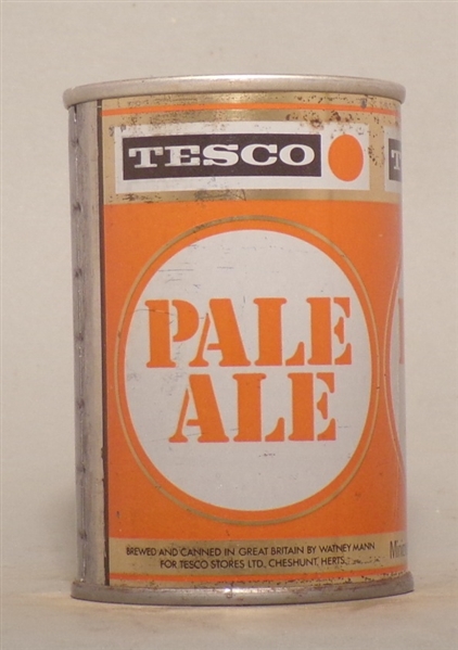 Tesco Pale Ale 9 2/3 Ounce Tab Top, UK