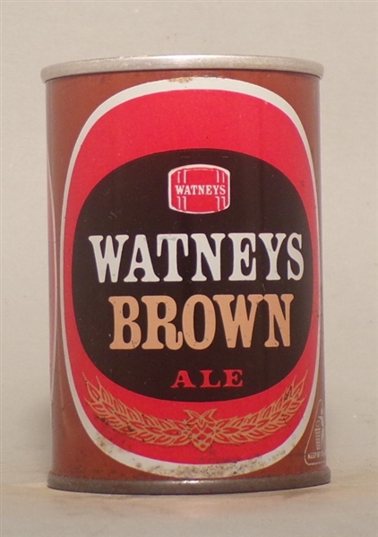Watney's Brown Ale 9 2/3 Ounce Tab Top #2, UK