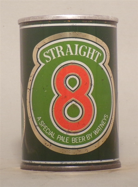 Straight 8 9 2/3 Ounce Tab Top, UK