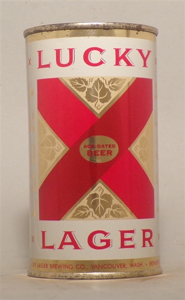 Lucky Lager Flat Top variation #1, Vancouver, WA
