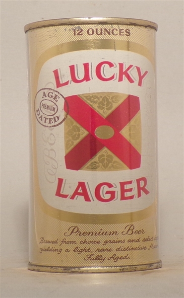 Lucky Lager Flat Top variation #2, San Francisco, CA