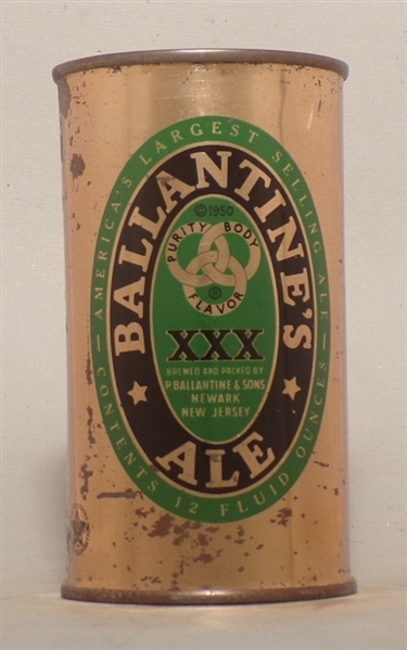 Ballantine's Ale 4% Flat Top variation 1, Newark, NJ
