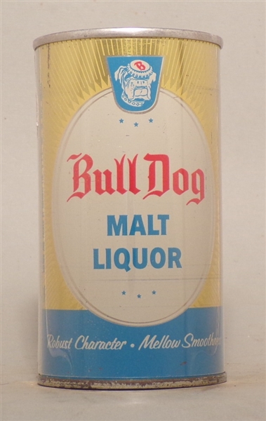 Bull Dog Malt Liquor #1 (Intact ZIP), South Bend, IN