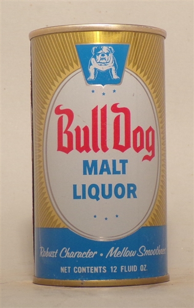 Bull Dog Malt Liquor #2 Tab Top, Los Angeles, CA
