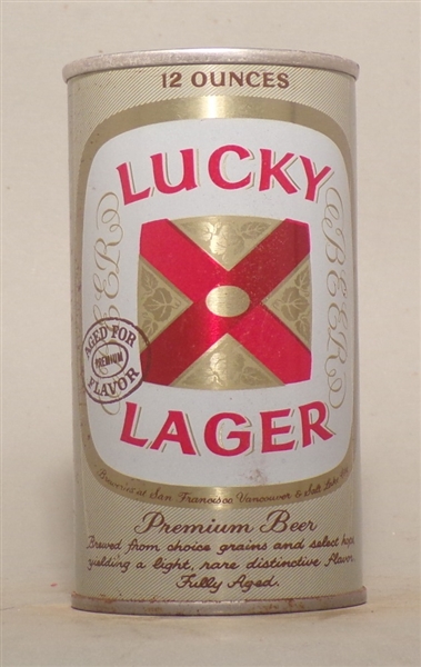 Lucky Lager Tab Top, San Francisco, CA