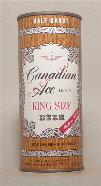 Canadian Ace 16 Ounce Flat Top, Chicago, IL