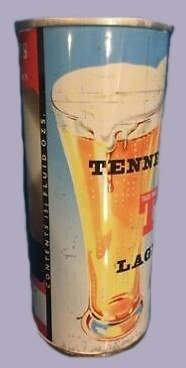 Rare Tennents Lager Lovelies Pat, Early Tab Top, Scotland