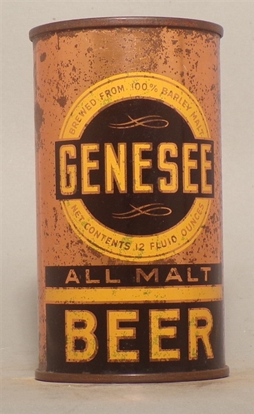 Genesee All Malt OI Flat Top, Rochester, NY