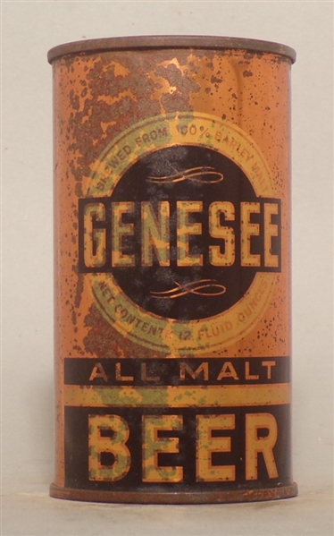 Genesee All Malt OI Flat Top, Rochester, NY