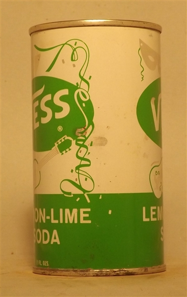 Vess Lemon Lime Soda Flat Top