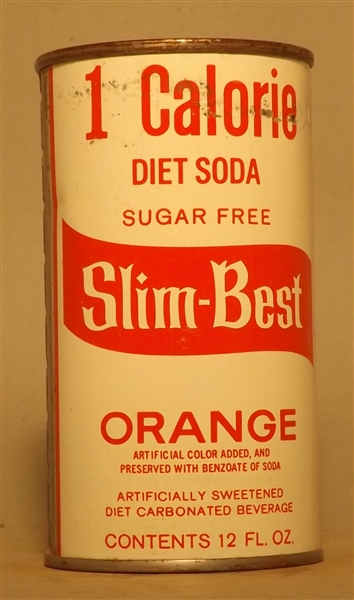 Slim-Best Diet Orange Flat Top