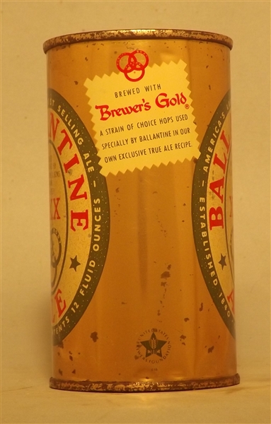 Ballantine Ale Flat Top, Newark, NJ with PA Tax Crown