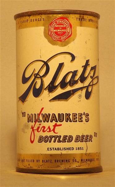 Blatz Flat Top #1, Milwaukee, WI