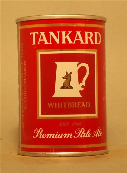 Whitbread Tankard 9 2/3 Ounce Tab, England