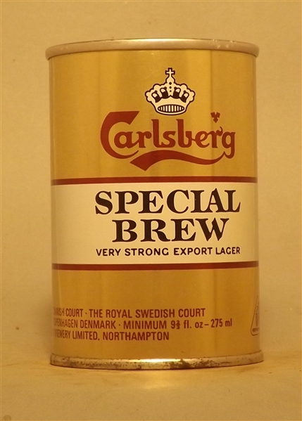 Carlsberg Special Brew 9 2/3 Ounce Tab, England