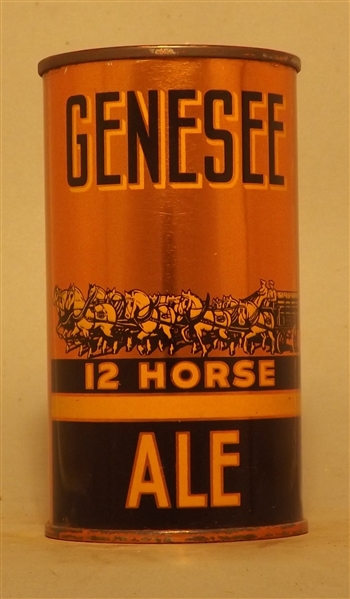 Genesee 12 Horse Ale OI Flat Top, Rochester, NY…Pristine!