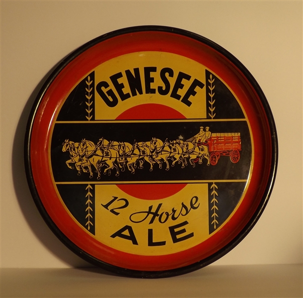 Genesee 12 Horse Ale Tray, Rochester, NY