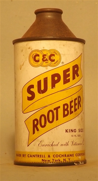 C&C Super Root Beer Cone Top, New York, NY