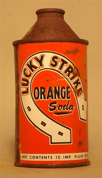 Lucky Strike Orange Cone Top - Canada