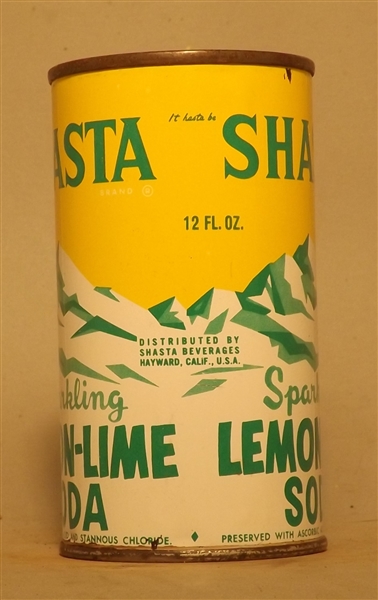 Shasta Lemon Lime Flat Top