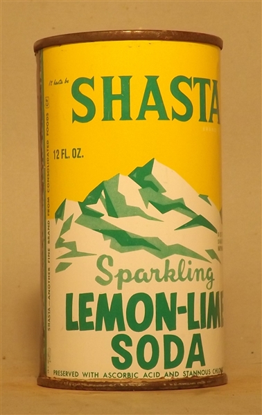 Shasta Lemon Lime Flat Top