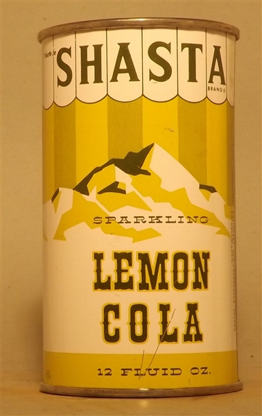 Shasta Lemon Cola Flat Top