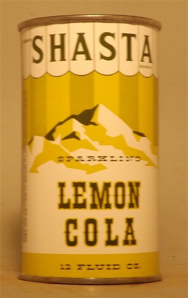 Shasta Lemon Cola Flat Top