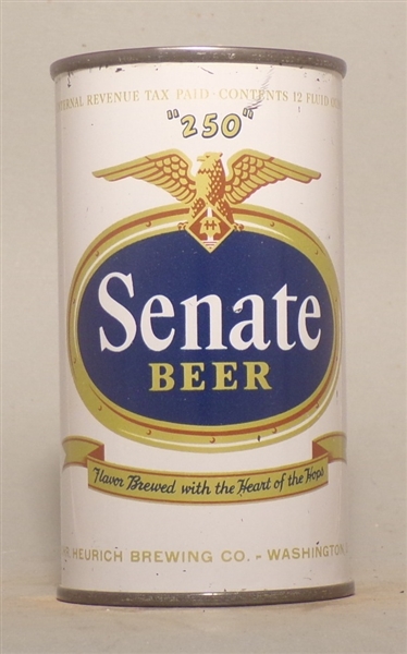 Senate 250 Flat Top, Chr. Heurich, Washington, DC