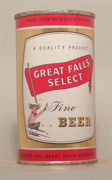 Great Falls Select Flat Top 4% variation, Great Falls, MT