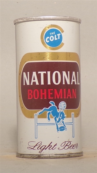 National Bohemian 7 Ounce with INTACT ZIP, Baltimore, MD