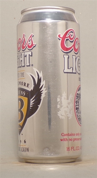 Coors Light Baltimore Ravens, 1996