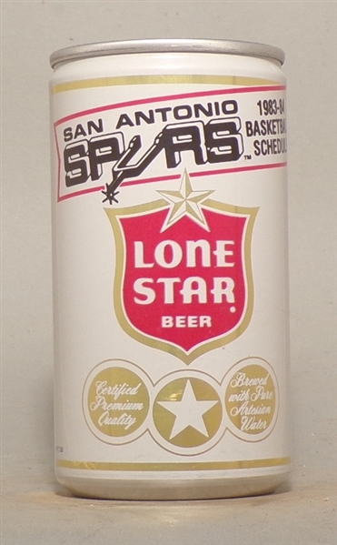Lone Star San Antonio Stars 83-84 Schedule