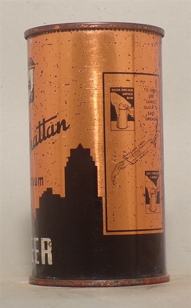 Manhattan Premium Beer OI Flat Top, Chicago, IL