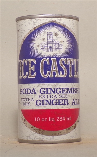 Ice Castle Ginger Ale Flat Top 10 oz, Canada