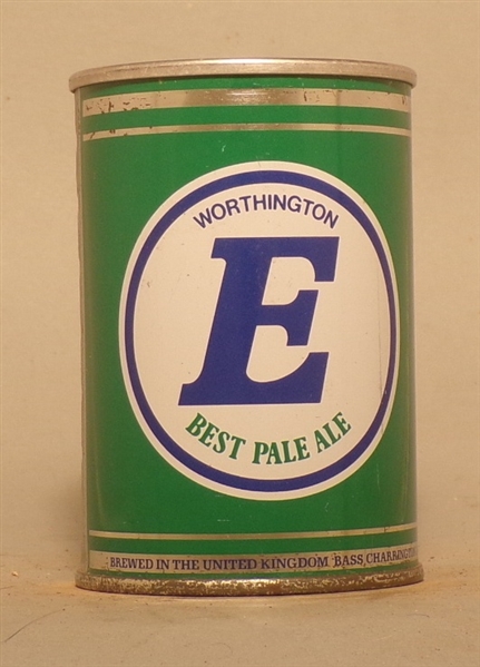 Worthington E #1, 9 2/3 Ounce Tab Top, England