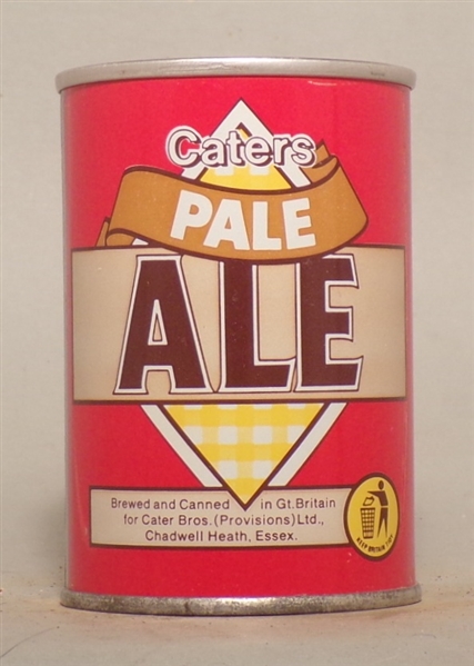 Caters Pale Ale 9 2/3 Ounce Tab Top, England