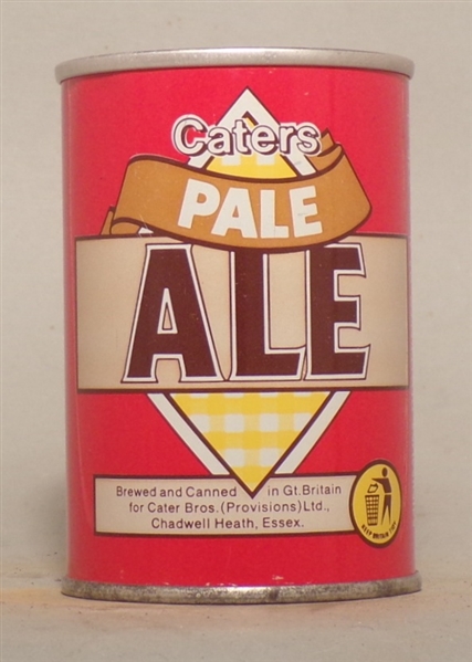 Caters Pale Ale 9 2/3 Ounce Tab Top, England