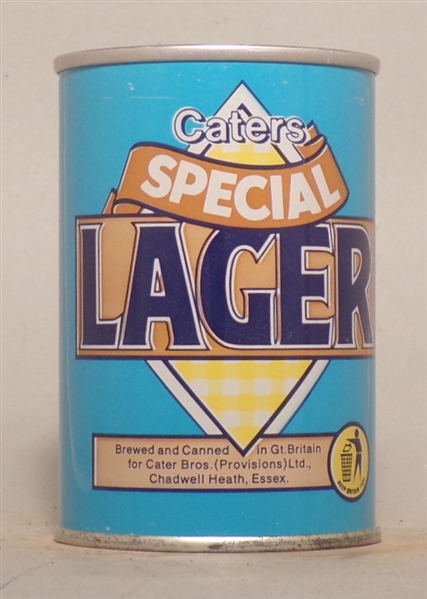Caters Special Lager 9 2/3 Ounce Tab Top, England