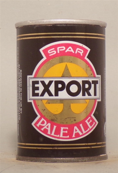 Spar Export Pale Ale 9 2/3 Ounce Tab Top, England