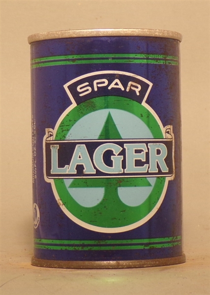 Spar Lager 9 2/3 Ounce Tab Top, England