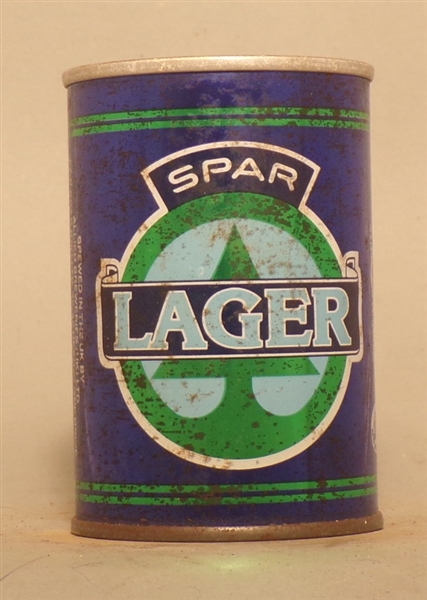 Spar Lager 9 2/3 Ounce Tab Top, England