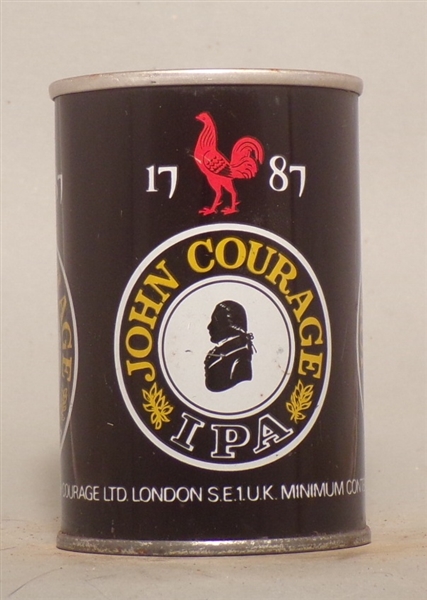 John Courage IPA 9 2/3 Ounce Tab Top, England