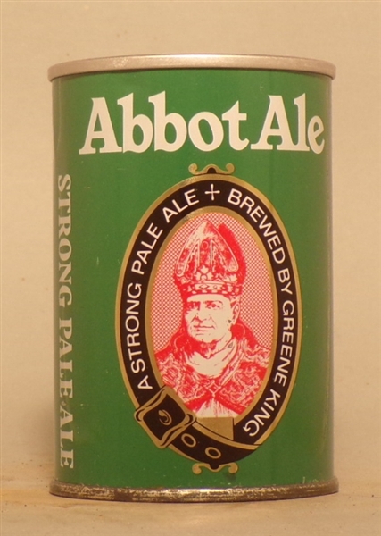 Abbot Ale 9 2/3 Ounce Flat Top, England