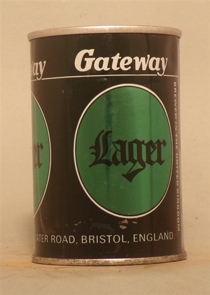 Gateway Lager 9 2/3 Ounce Tab Top, England