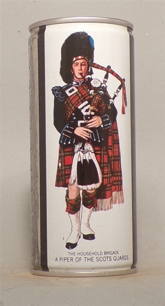 Piper 16 Ounce Crimped Steel Tab Top, Glasgow, Scotland Scots Guards