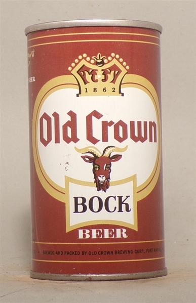 Old Crown Bock Tab Top, Fort Wayne, IN