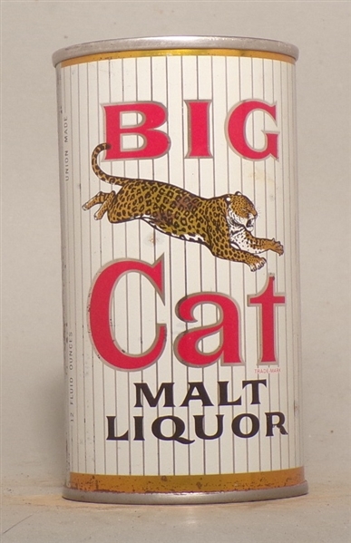 Big Cat Malt Liquor Tab Top, Milwaukee, WI
