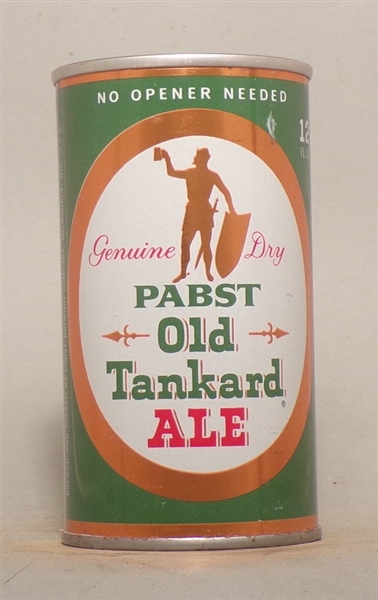 Pabst Old Tankard Ale Tab Top No Opener Needed, Milwaukee, WI