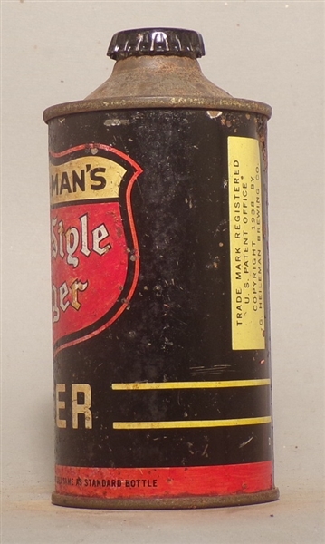 Heileman's Old Style Lager Low Profile Cone Top, LaCrosse, WI