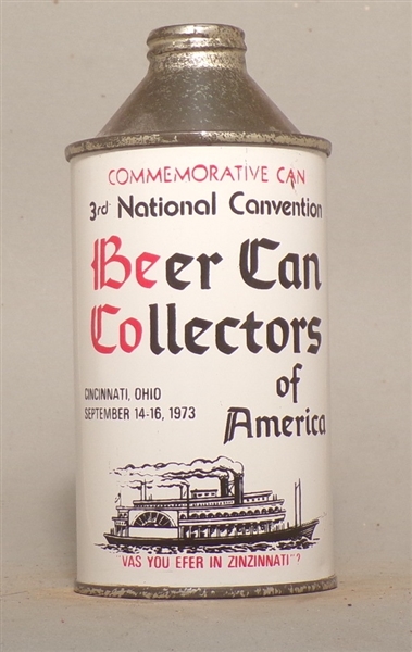 BCCA 3rd Canvention Cone Top, Cincinnati, OH